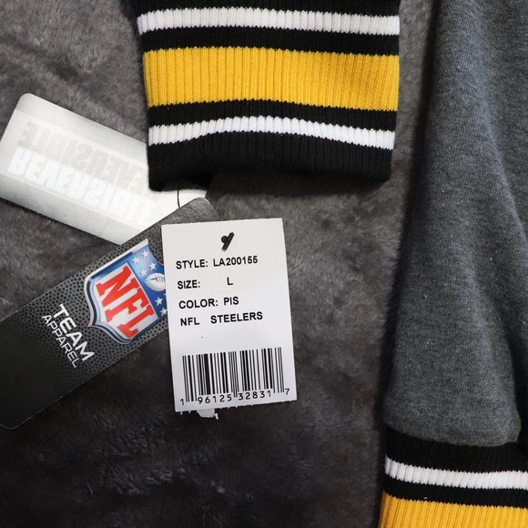 Men’s Reversible Steelers Jacket - Picture 6 of 6